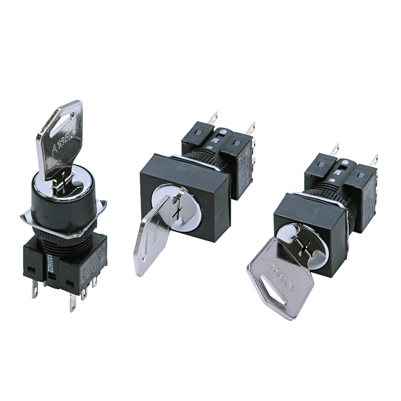 OMRON 欧姆龙 钥匙型选择开关 A165K-A2M-1