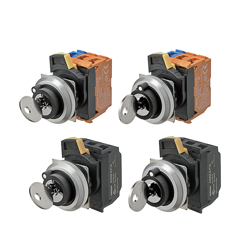 OMRON 欧姆龙 钥匙型旋转开关 A30NK-3MR-01DA-P212