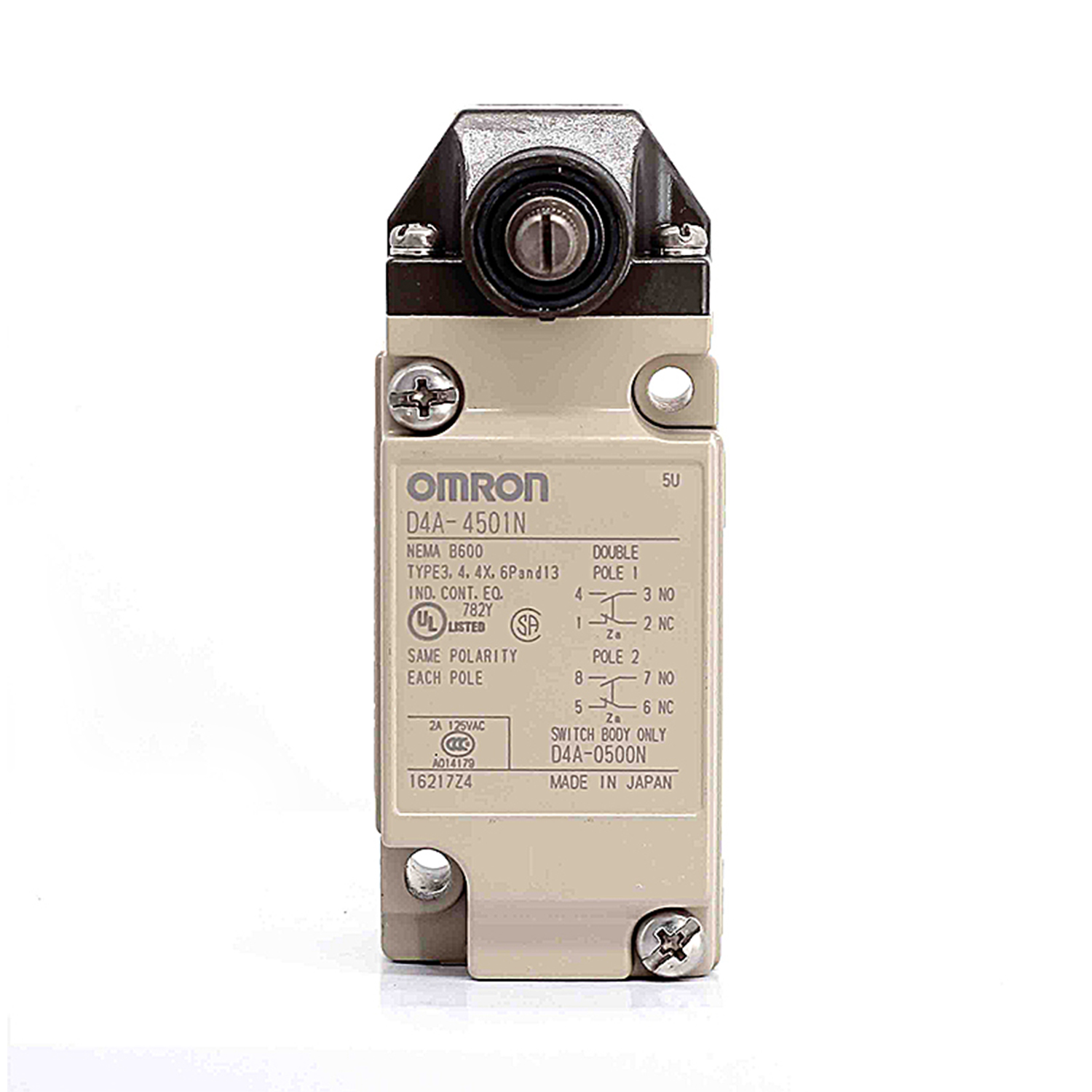 OMRON 欧姆龙 一般用限位开关 D4A-6501N