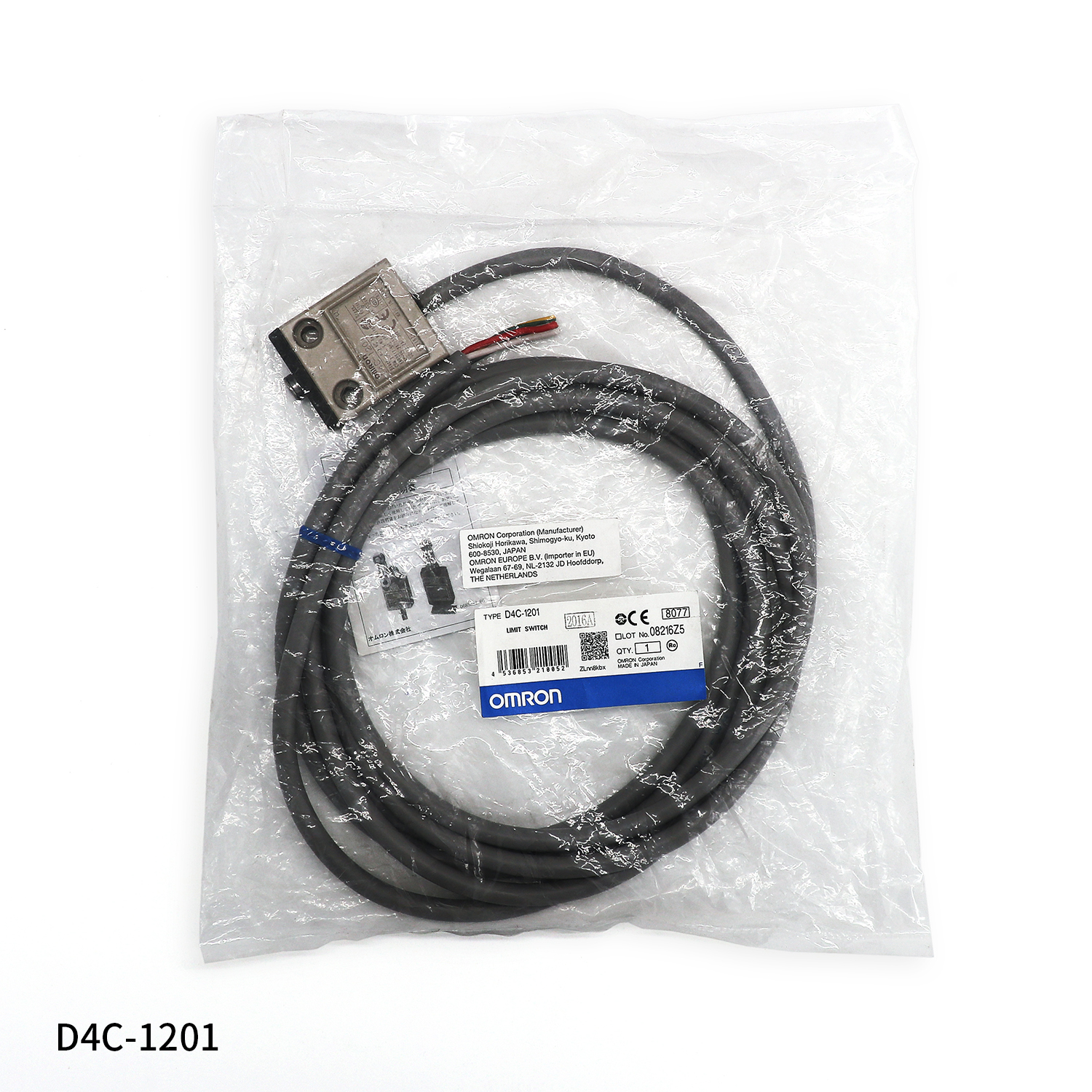 OMRON 欧姆龙 封闭式开关 D4C-3332