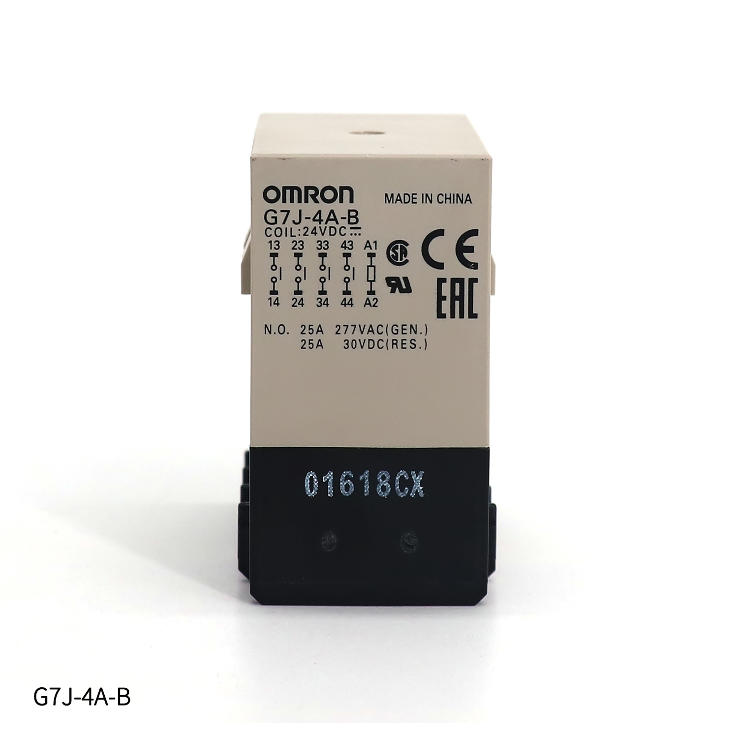 OMRON 欧姆龙 功率继电器 G7J-2A2B-B DC110