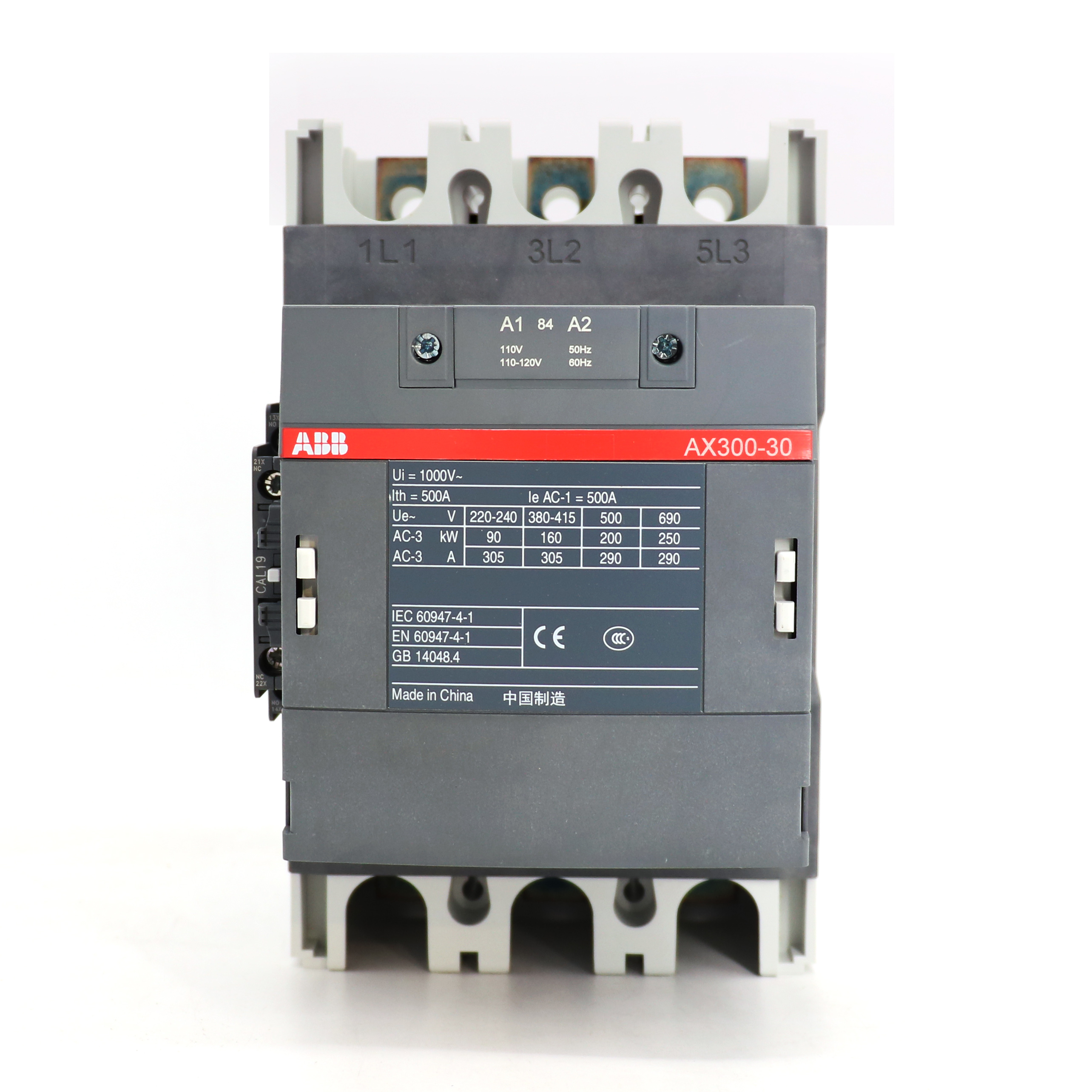 ABB 交流接触器 AX300-30-11-86*400-415V50Hz/415-440V60Hz