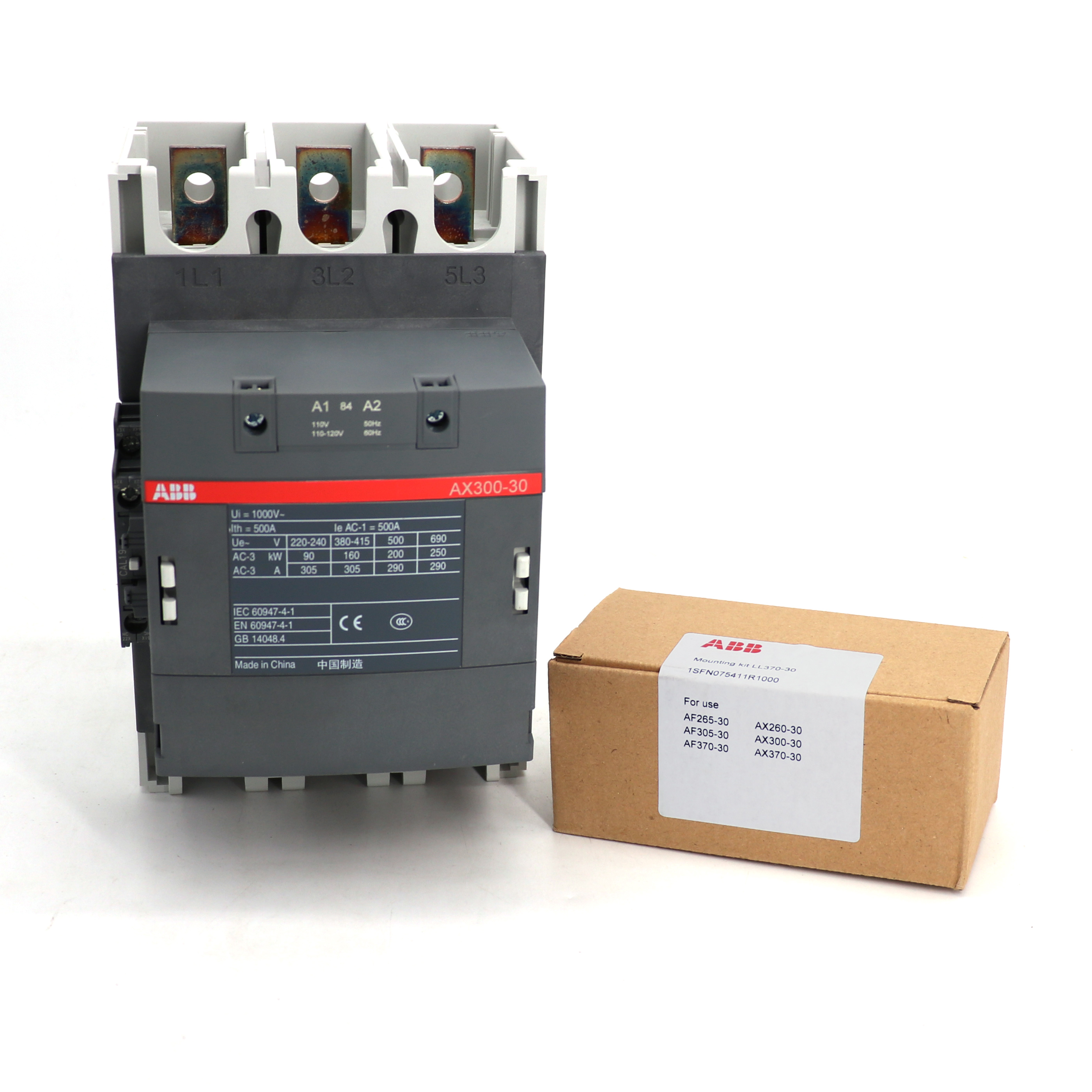 ABB 交流接触器 AX300-30-11-86*400-415V50Hz/415-440V60Hz