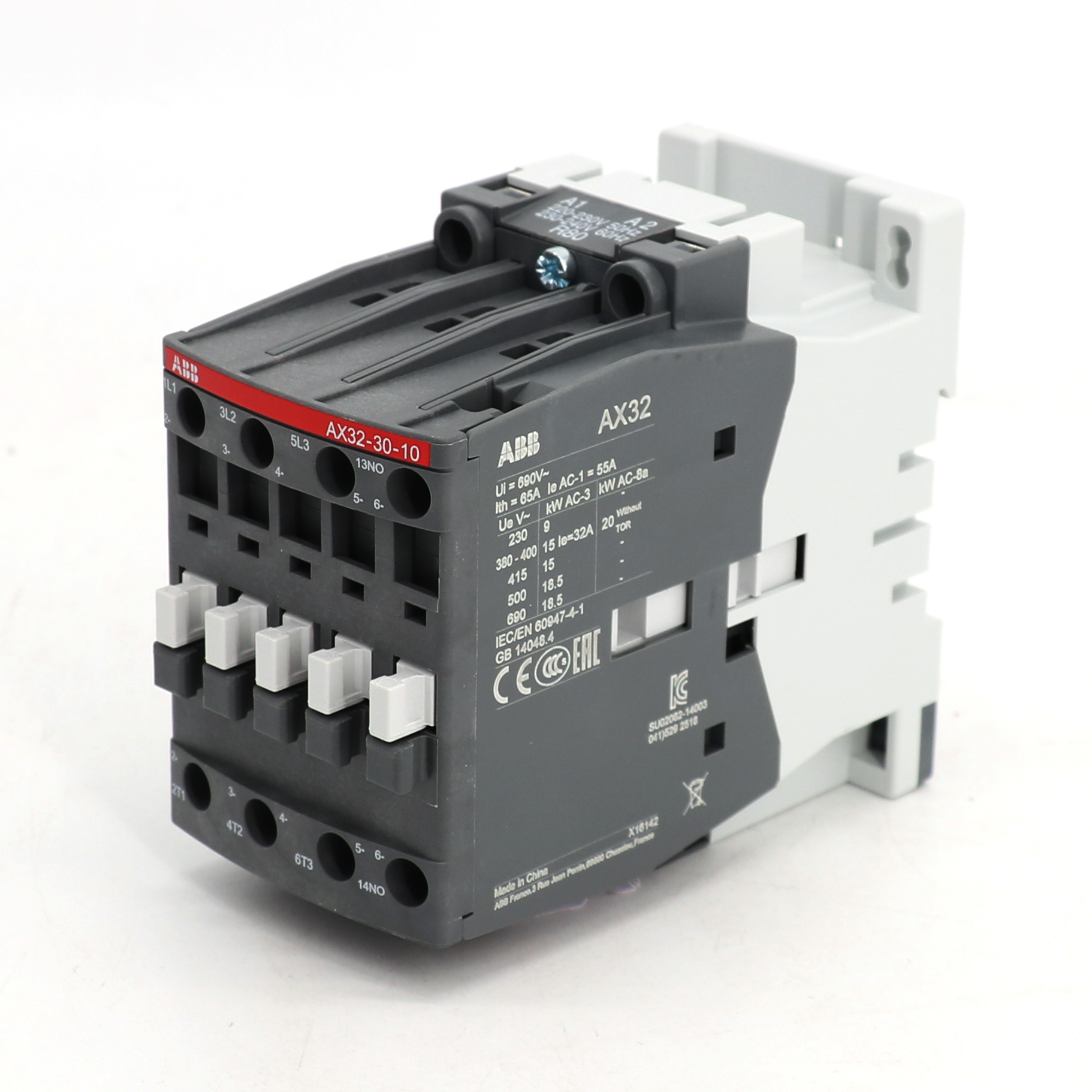 ABB 交流接触器 AX32-30-10-88*230-240V50Hz/240-260V60Hz