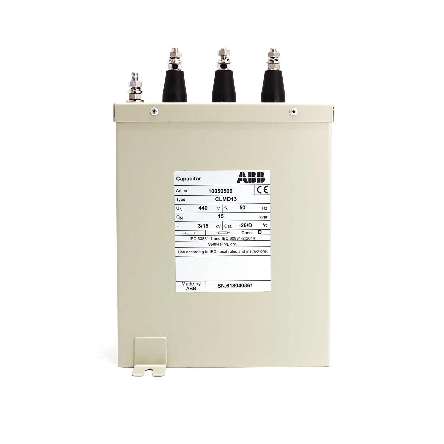 ABB 电容器 CLMD13/15KVAR 400V 50Hz
