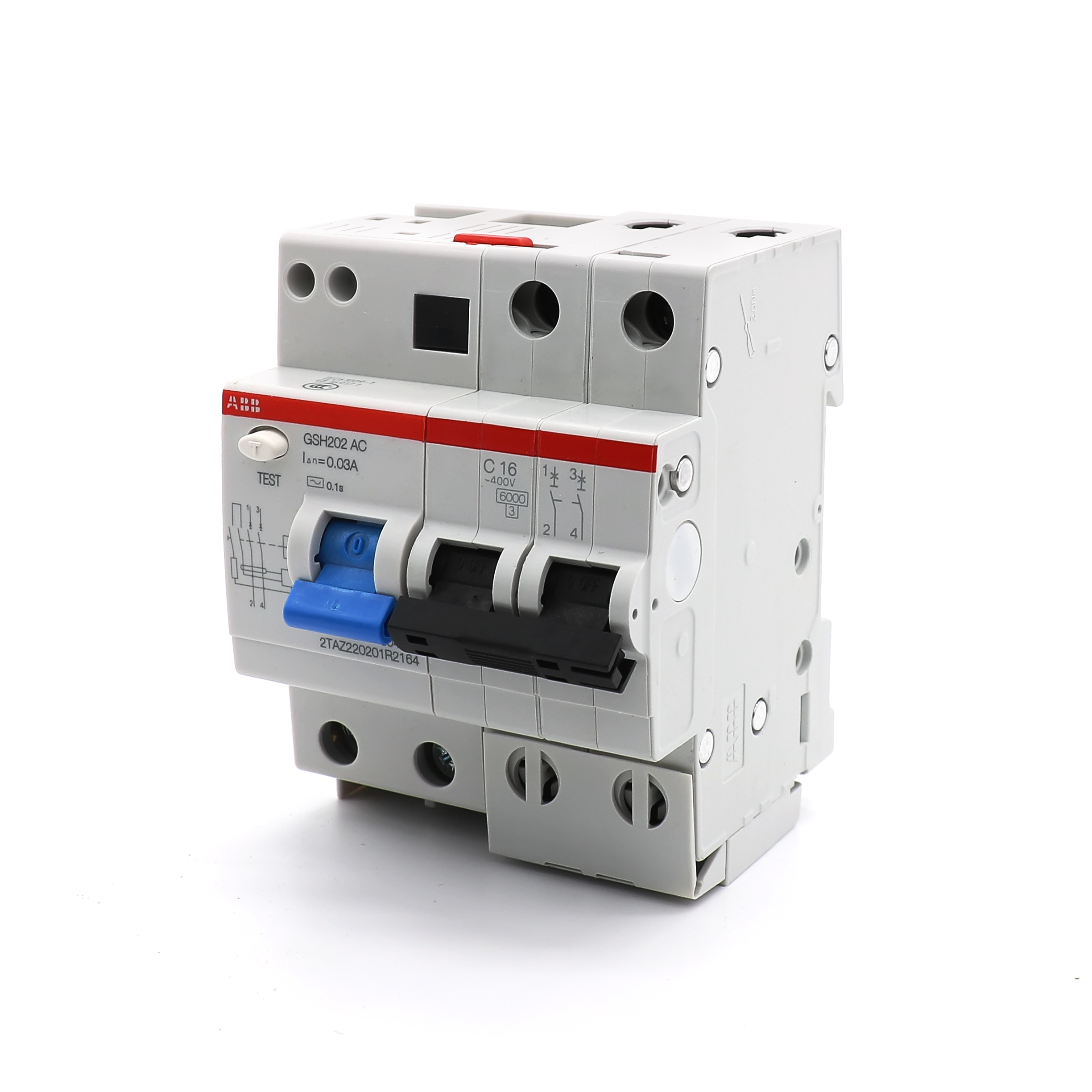 ABB GSH200剩余电流动作断路器GSH202 A S-B25/0.1