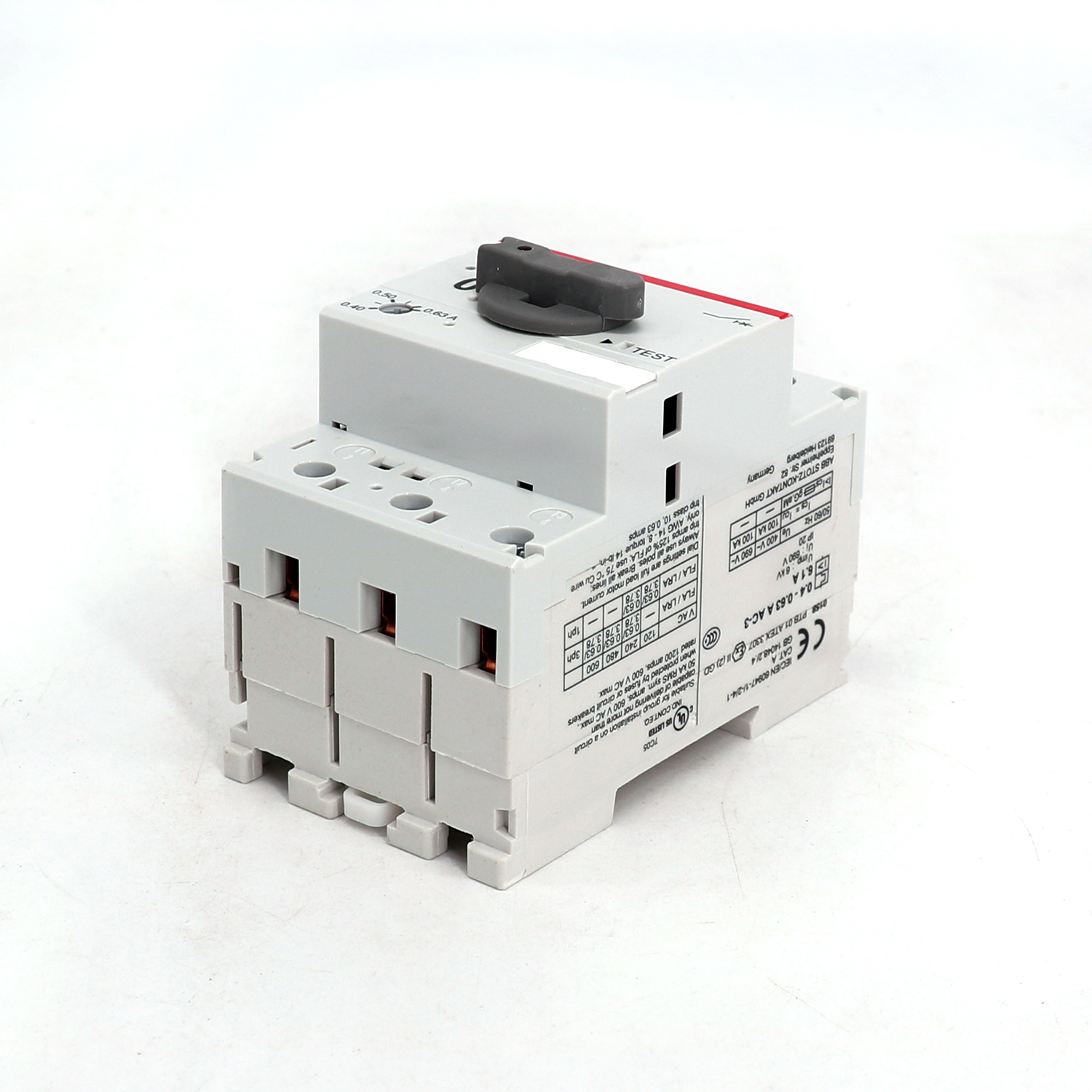 ABB MS325系列 电动机保护用断路器 MS325- 25 C/W 1NO+1NC
