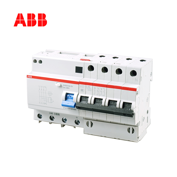 ABB 带过压保护微型断路器 SH203-C32 NA OV