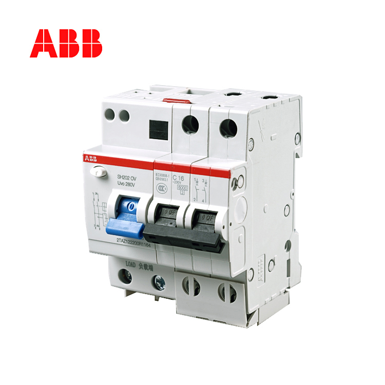 ABB 带过压保护微型断路器 SH203-C32 NA OV