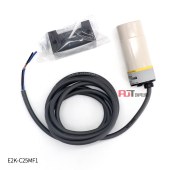 OMRON 欧姆龙 扁平型接近传感器 E2K-F10MC1-A 2M