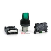 ABB M2SS二位置选择开关套装 带灯 M2SS1-42G-20