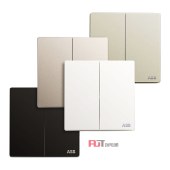 ABB 开关插座 轩致系列 星空黑 一位超5类电脑插座RJ45 AF331-885