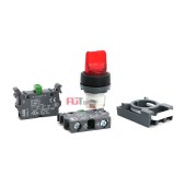 ABB M2SS二位置选择开关套装 带灯 M2SS1-42G-20