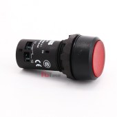 ABB 带功能符号按钮白色 绿色塑料圈 复位平钮 CP9-1007