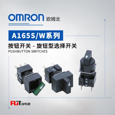 OMRON 欧姆龙 旋钮型选择开关 A165W-T2AY-24D-2